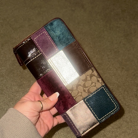 Coach Patchwork Wallet - Picture 3 of 5